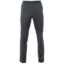 Herrenhose, Gerade Geschnitten, Ristretto, Schwarz, 44,