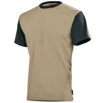T-shirt Flange Grau Meliert/schwarz, 2xl,