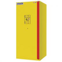 Brandschutzschrank 90 Min - Ergon. Griff - 1 Tür, Gelb,