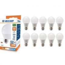 10 Stücke Smd-led-glühbirne Standard A60 9 W / 806 Lm E27 3000 K,