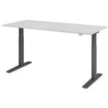 Hammerbacher - Bureau Électrique Série Xmka 180cm Gris/anthra,