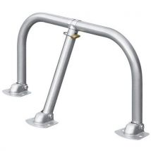 Barrière De Parking Galvanisée Sur Platine - Cadenas,