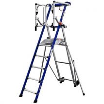 Feststeh. Plattform F5 Ultim, 5 Stufen, Arbeitshöhe 3,20 M,