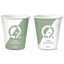 1000 Stücke Pappbecher Alpha, 28 Cl,