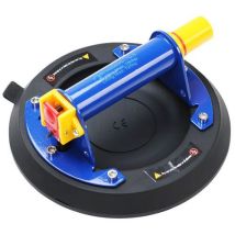 Ventouse Avec Pompe À Vide Acier Bleu Force 150kg, - Manutan