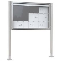 Vitrine D'affichage Premium Tn11 - 21 Feuilles - Anthracite,