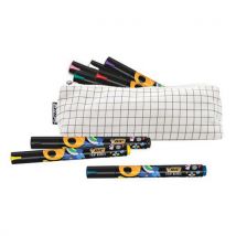 BIC - Trousse Avec Marqueur Intensity Peinture Couleurs Assorties,