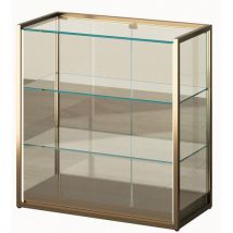 Ausstellungstheke - 95 X 45 X 95 Cm - Bronze,