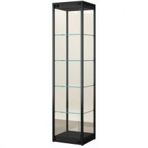 Vitrine Exposition Colonne - 45 X 45 X 190 Cm - Noir,