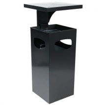 Cendrier Poubelle 38l Anthracite, - Manutan