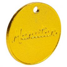 100 Stücke Jeton, Nicht Nummeriert, Messing, 30 Mm - Manutan, - Manutan Expert