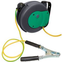 Cable Equipements - Enrouleur À Rappel Automatique - Avec Pince De Mise À La Terre