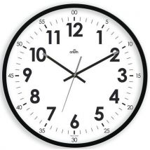 Horloge Quartz Silencieuse Oris Ø40 Cm Noire - Orium,