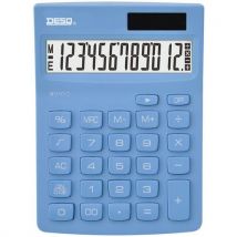 Tischrechner New Generation, 12-stellig, Himmelblau - Desq,