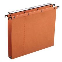 Hanging file flat 15-mm base orange