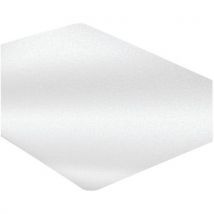 Clear pvc protective mat for hard floors 116 x 183