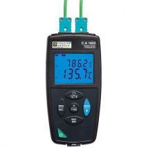 Thermometer with two thermocouple inputs