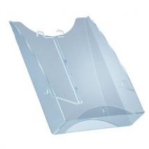 A4 brochure holder for steel free-standing display stand