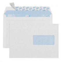 C5 white envelopes 80 g with window nf pefc