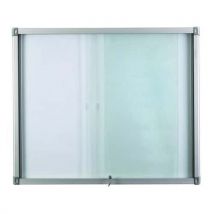 Leaf 12 a4 indoor display case with sliding doors