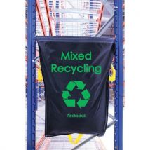 Warehouse recycling bags - mixed recycling - racksack