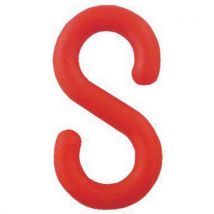 S hook for quick chain assembly colour: red