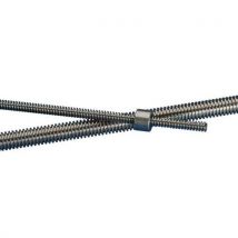 Trapezoidal threaded rod thread: 24 mm l: 1 m