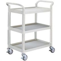3-shelf trolley 808a grey-wh 78x52x29