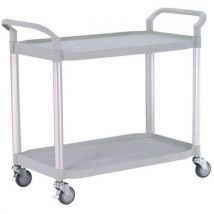 2-shelf trolley 808le grey 99x59x20