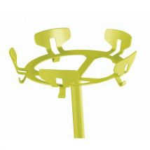 Yin upright coat stand 160 cm green