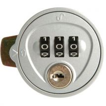 Mechanical keypad lock 3 scroll wheels with cam