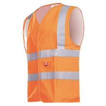 Fireproof/anti-static hv vest xl orange