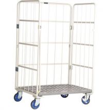 Large Plastic Nestable Roll Container 500kg Capacity