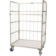 Large Steel Nestable Roll Container 500kg Capacity