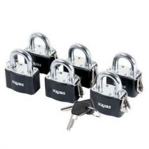 Squire master keyed laminated padlock set 51mm