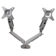 Desq gas spring double clamp screen support arm