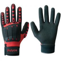 Pair of Size 8 Multi Task E Impact Protection Gloves by Polyco