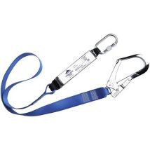 Single webbing lanyards + shock absorber - portwest uk