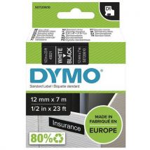 Dymo d1 labels 12 mm white/black