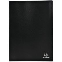 Pack of 10 - Pp Display Book Black - 80 Display Pages