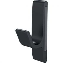 Magnetic coat hook black