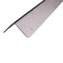 Corner protection 900 x 50 x 50mm satin stainless steel