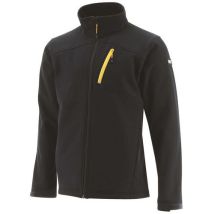 Cat softshell jacket - black - size xxl