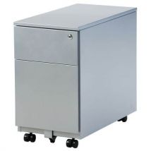 Narrow metal drawer unit nb tir.:2 nbtirdos: 1