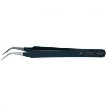 Esd angled tweezers 120 mm