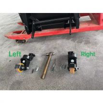 F4 electric pallet truck stabiliser accessory - full kit