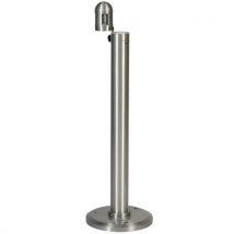 Aluminium column ashtray - 4 l - probbax