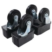250-kg casters for euro pallet container - Manutan