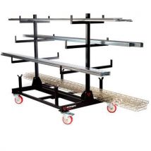 2000kg Mobile Pipe Rack 1540x1040x1440mm by Armorgard