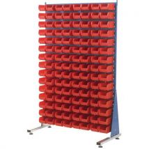 Single Sided Spacemaster with 120 x TC2 Red Bins by Barton